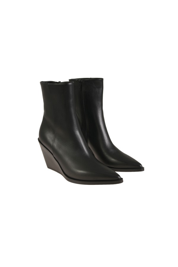 Elena Iachi ankle boot with wedge Black