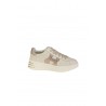 Hogan Rebel Sneakers with Rhinestones Cream/Gold