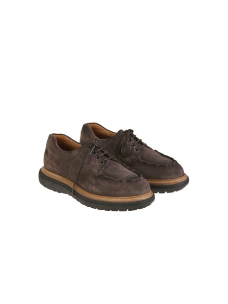 Dark Brown Lace-up ALEXANDER HOTTO Shoe