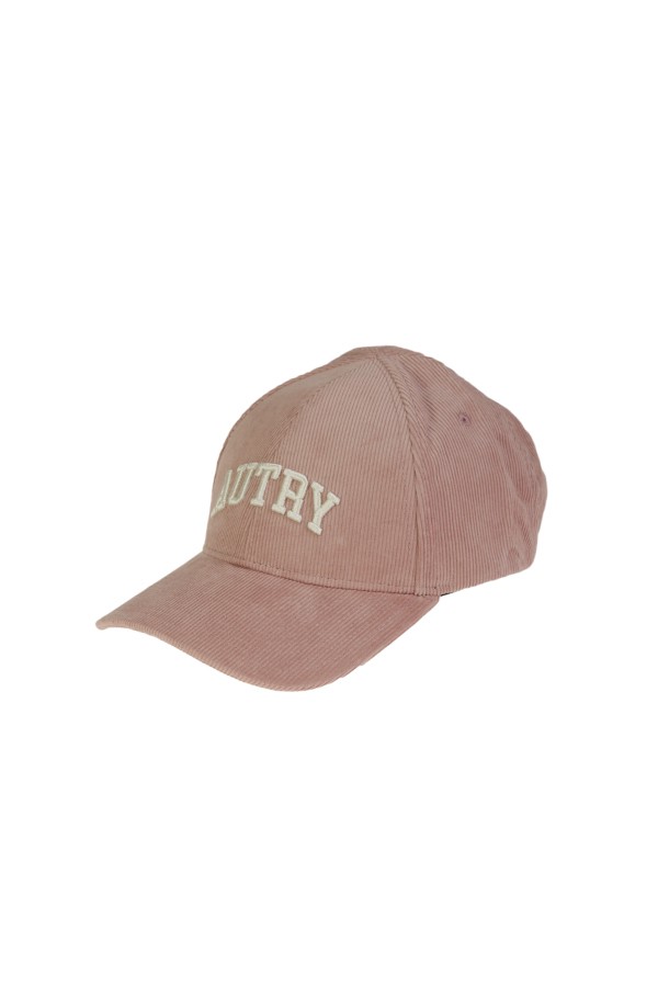 Baseball AUTRY Cap in Pink Velvet