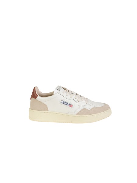 Autry Medalist Low Sneakers White/Beige/Leather