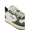 Autry Medalist Low Leather Sneakers White/Green