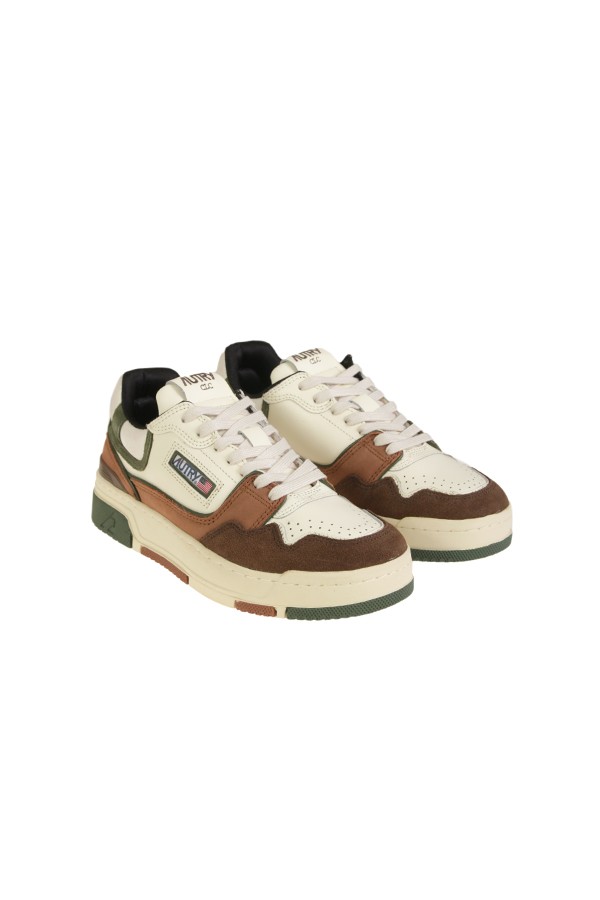 Sneaker Autry CLC Low Verde/Marrone