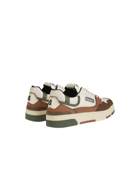 Autry CLC Low Sneaker Green/Brown