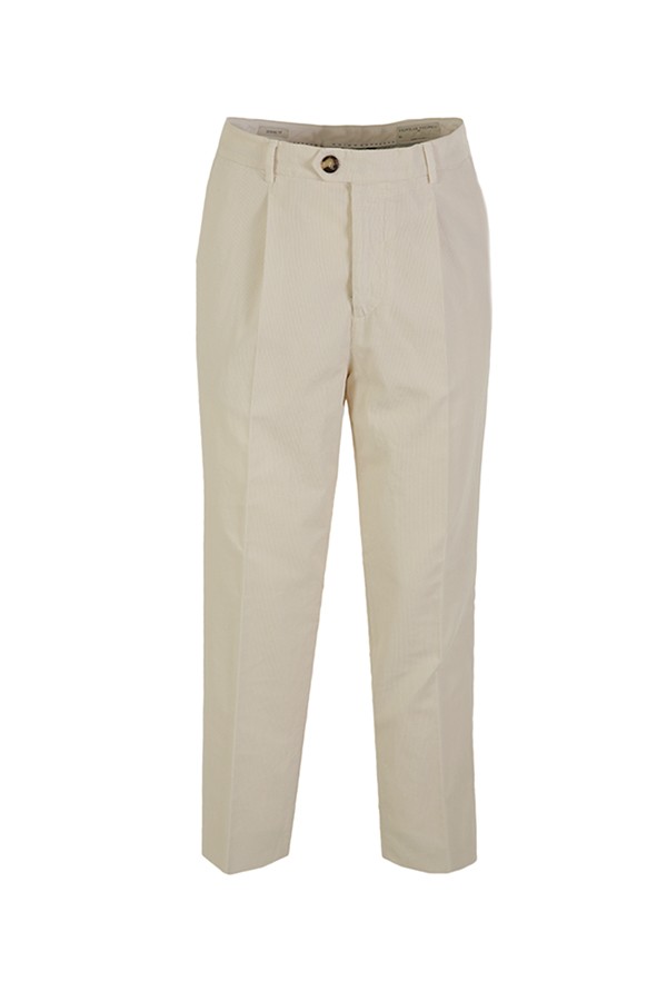 Pantalone Brunello Cucinelli Leisure Fit in Velluto a Costine di Coton...