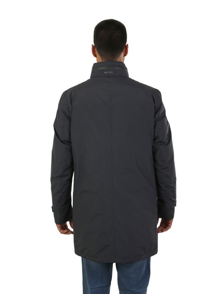 Blue Laminar HERNO Coat