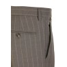 Double-breasted suit TAGLIATORE pinstripe taupe