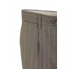 Double-breasted suit TAGLIATORE pinstripe taupe