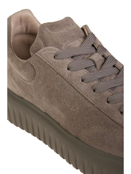 Taupe H-Stripes HOGAN Sneakers