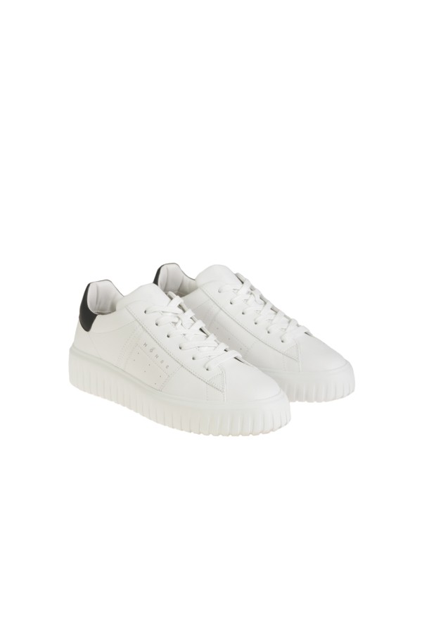 Sneakers Hogan H-Stripes Bianco/Nero