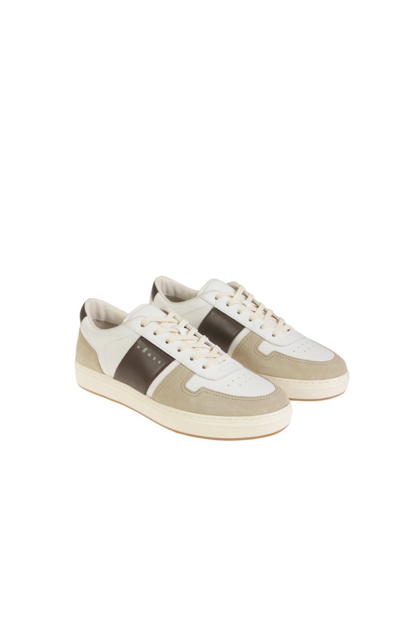 Sneakers Hogan H-TV Bianco/Beige/Marrone