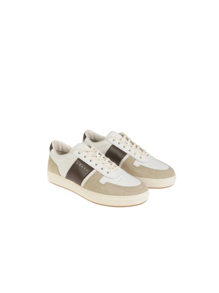 Hogan H-TV Sneakers White/Beige/Brown