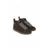 Ankle boot PANCHIC P01 in Dark Brown Suede