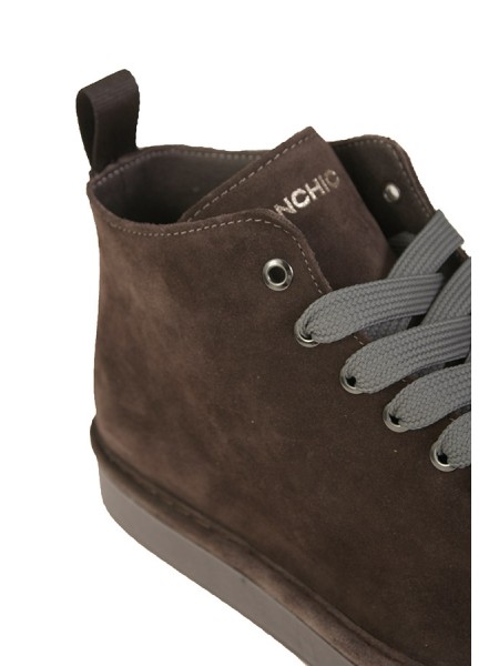 Ankle boot PANCHIC P01 in Dark Brown Suede