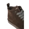 Ankle boot PANCHIC P01 in Dark Brown Suede