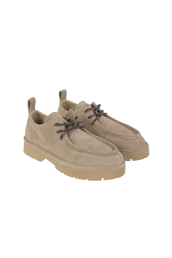 Panchic P99 Taupe Suede Shoe