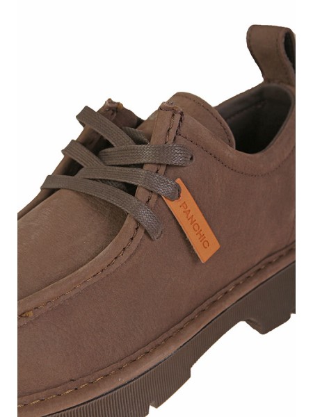 Panchic P99 shoe in Coffee Suede