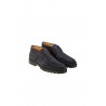 Santoni Desert ankle boot in blue suede