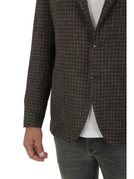 Montecarlo TAGLIATORE Jacket Blue/Brown