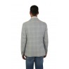 Tagliatore Check Jacket Grey/Light Blue