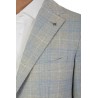 Tagliatore Check Jacket Grey/Light Blue