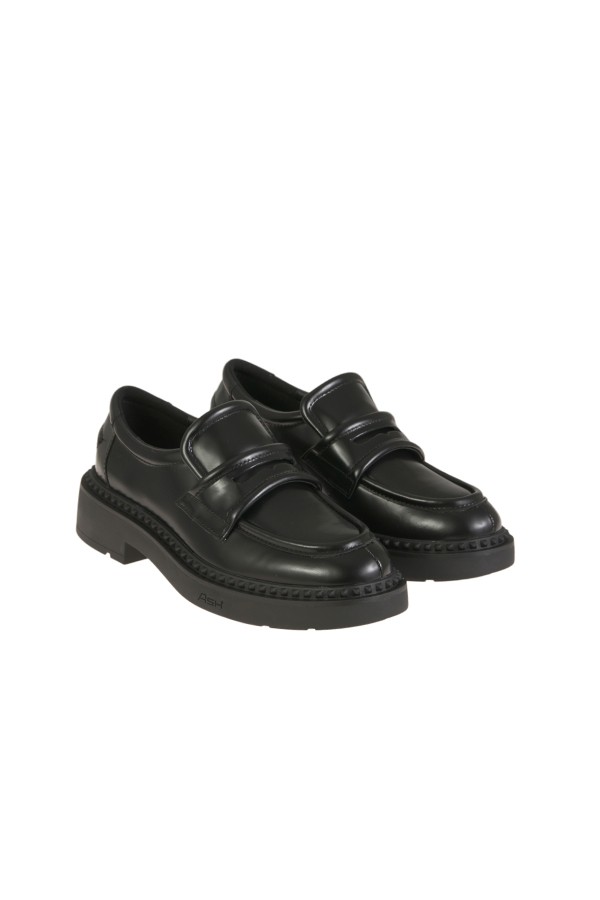 Mocassino Ash in Pelle Nero