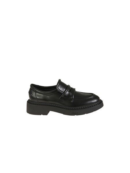 Mocassino Ash in Pelle Nero