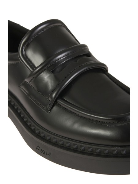 Mocassino Ash in Pelle Nero