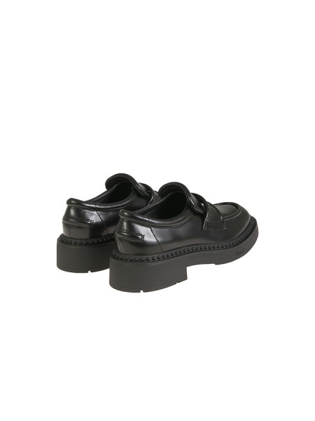 Mocassino Ash in Pelle Nero