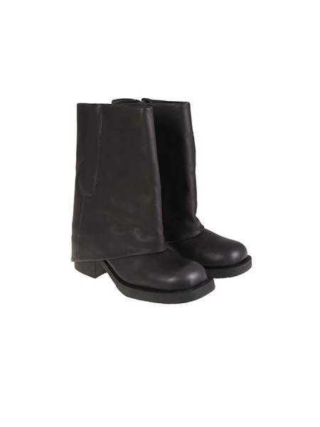 Ash Tijuana Boot in Black Leather