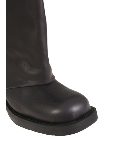 Ash Tijuana Boot in Black Leather