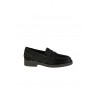 Ash Winona loafer in black pony skin