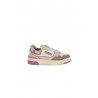 Autry CLC Low Sneakers Fuchsia/Tobacco