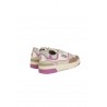 Autry CLC Low Sneakers Fuchsia/Tobacco