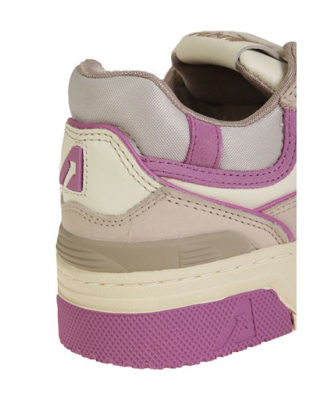 Autry CLC Low Sneakers Fuchsia/Tobacco