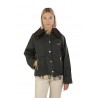 Giubbotto Barbour Catton Wax Corto Sage