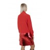 Blusa Erika Cavallini Galante Rosso