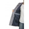 Gilet Herno Faux Fur Denim