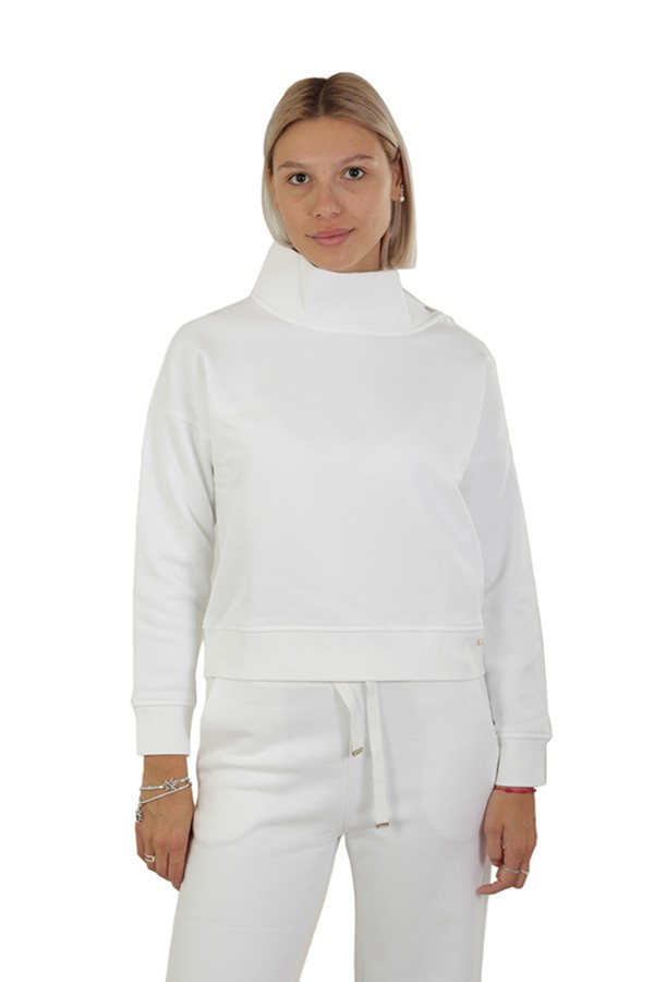 Maglia Herno in Felpa Bianco