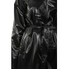 Reins A-Line Longer Raincoat Black