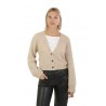 Cardigan Roberto Collina Comfy Bouclé Beige