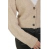 Cardigan Roberto Collina Comfy Bouclé Beige