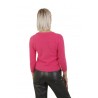 Roberto Collina sweater in Fuchsia Angora