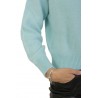 Roberto Collina Comfy Sweater in Aqua Angora