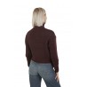 Burgundy Alpaca ROBERTO COLLINA Turtleneck Sweater