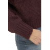 Burgundy Alpaca ROBERTO COLLINA Turtleneck Sweater