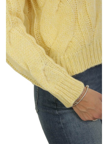 Alpaca ROBERTO COLLINA Cable Knit