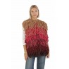 Burgundy ROBERTO COLLINA Fur Stitch Vest