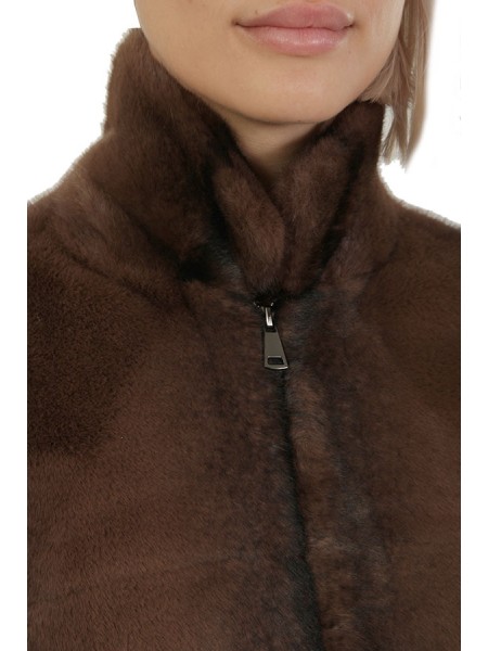 Sword 6.6.44 Eco Fur Brown Jacket