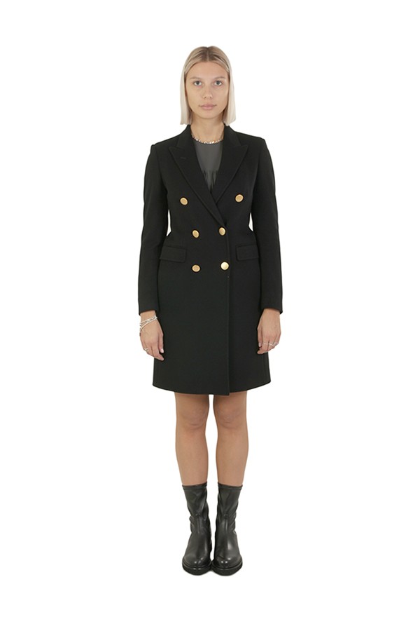 Double-breasted TAGLIATORE Coat Black